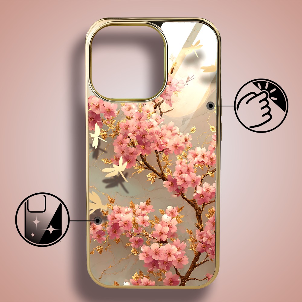 Etui-do-iPhone-16-Pro-Elite-Glass-z-MagSafe-szklany-tył-Azja-Taniec-sakury-złote (6)