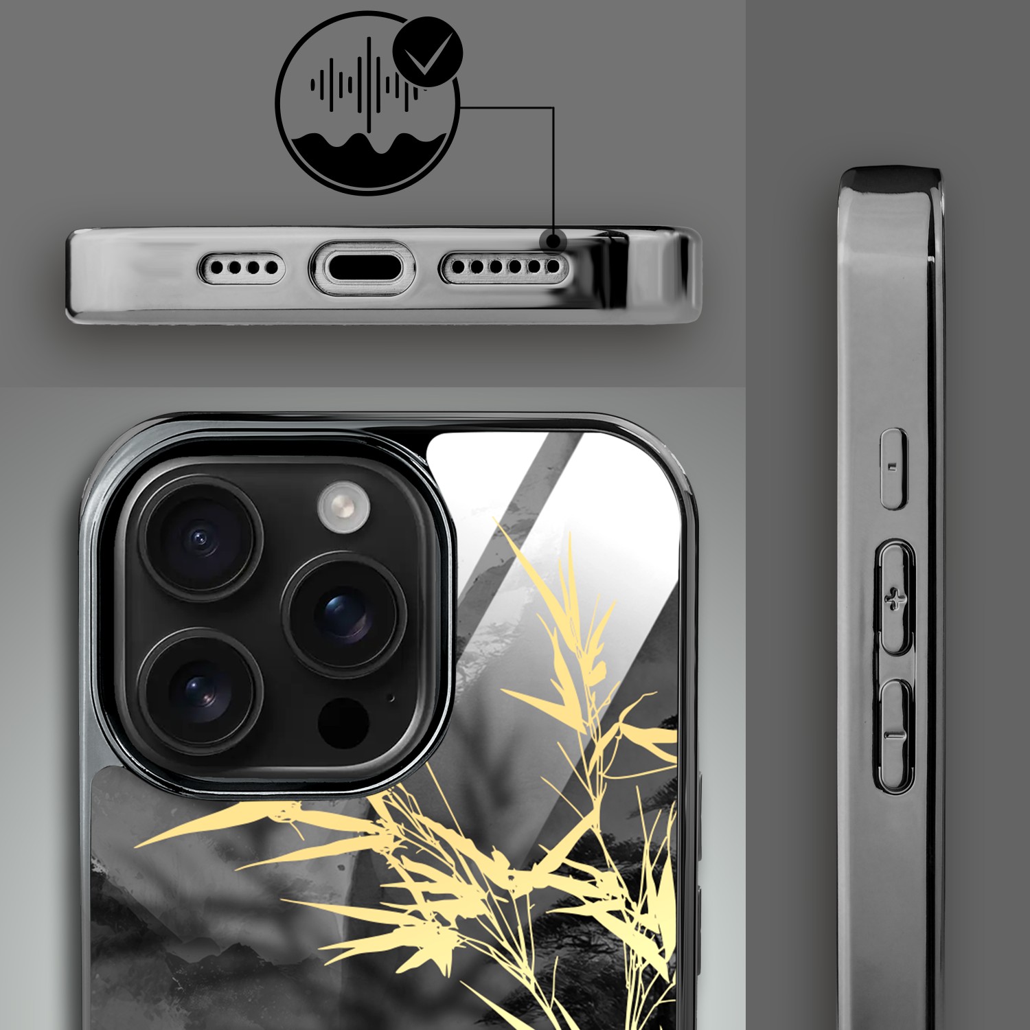 Etui-do-iPhone-16-Pro-Elite-Glass-z-MagSafe-szklany-tył-Azja-Złoty-bambus-czarne (3)