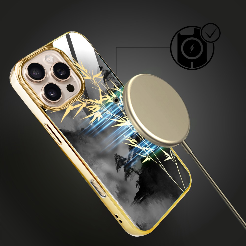 Etui-do-iPhone-16-Pro-Elite-Glass-z-MagSafe-szklany-tył-Azja-Złoty-bambus-złote (9)