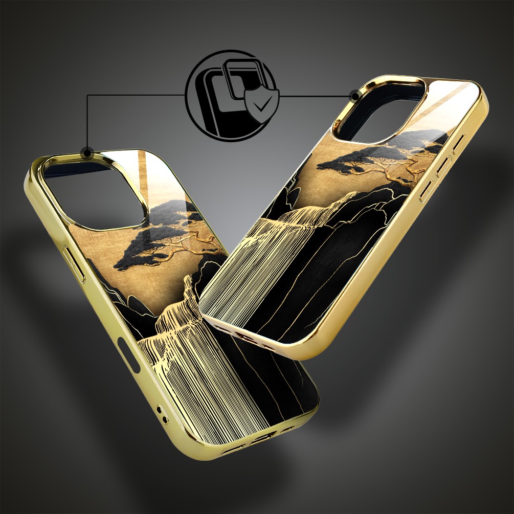 Etui-do-iPhone-16-Pro-Elite-Glass-z-MagSafe-szklany-tył-Azja-Złoty-wodospad-złote (4)