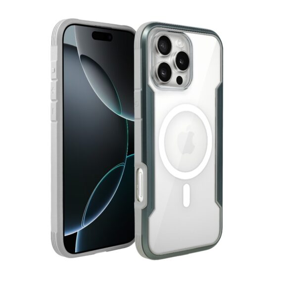 Etui do iPhone 16 Pro Max AluHybrid z MagSafe, twardy tył z metalowym wzmocnieniem, szareObszar kompozycji 1