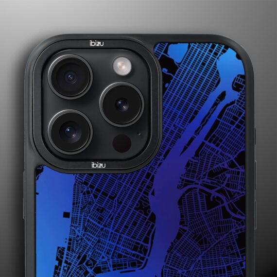 Etui do iPhone 16 Pro Max IBIZU DropGuard Matt z MagSaf, Mapy Świata, New York (6)