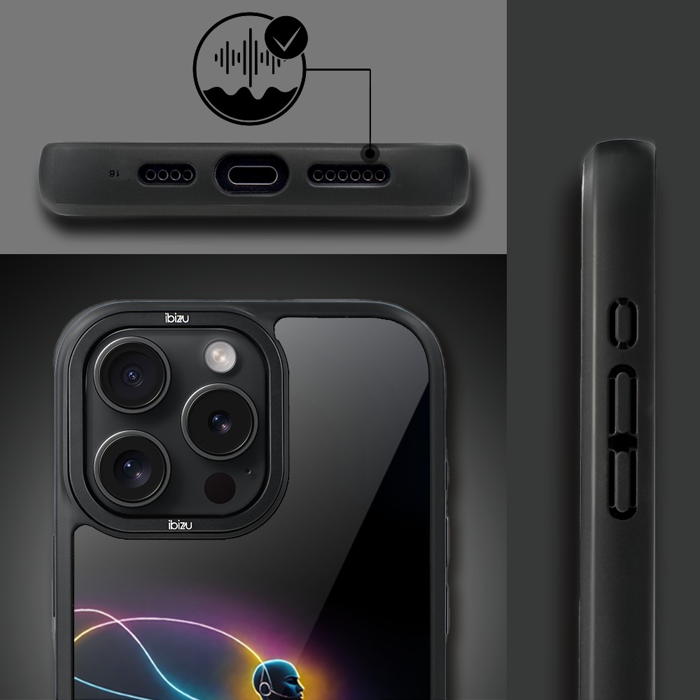 Etui do iPhone 16 Pro Max IBIZU DropGuard Matt z MagSafe, #ElectroMove, Duch koszykówkiip 16 pro-4