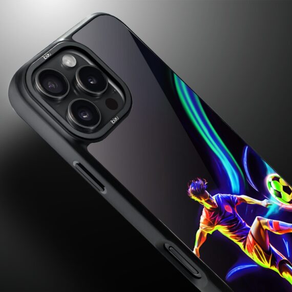 Etui do iPhone 16 Pro Max IBIZU DropGuard Matt z MagSafe, #ElectroMove, W rytmie piłki nożnej (7)