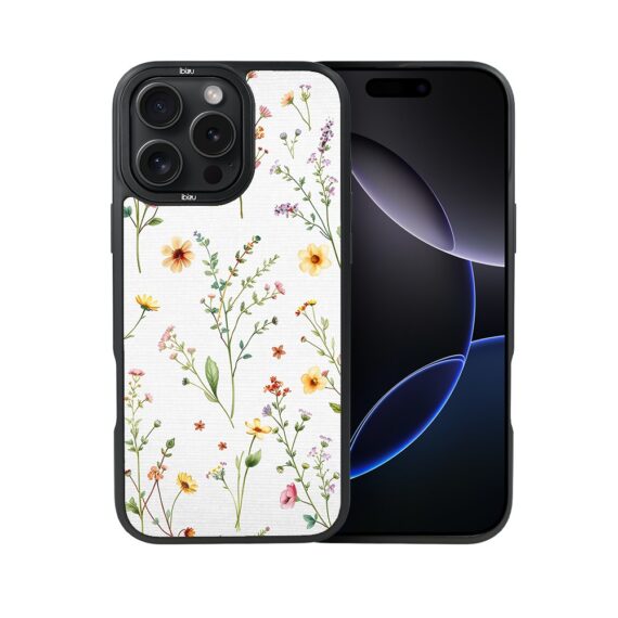 Etui do iPhone 16 Pro Max IBIZU DropGuard Matt z MagSafe, Pastel Bloom, Letni bukiet (4)