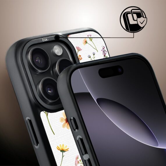 Etui do iPhone 16 Pro Max IBIZU DropGuard Matt z MagSafe, Pastel Bloom, Letni bukiet (7)