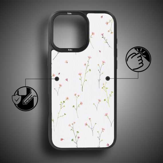 Etui do iPhone 16 Pro Max IBIZU DropGuard Matt z MagSafe, Pastel Bloom, Polna fantazja (3)