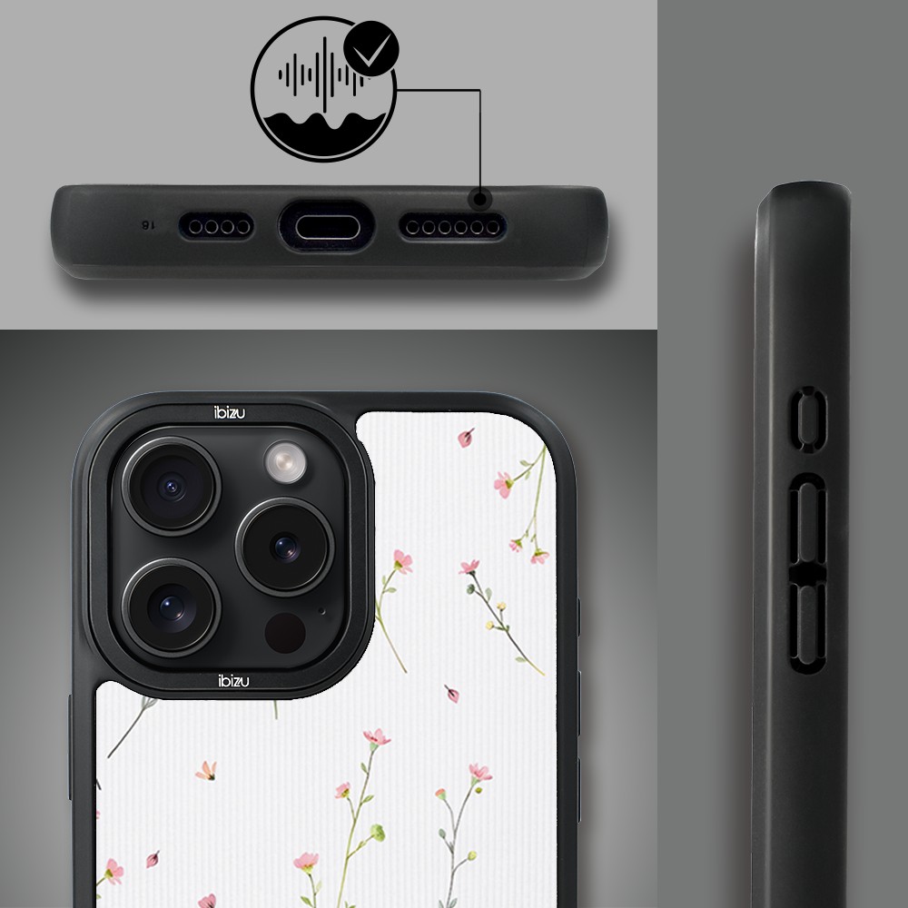 Etui do iPhone 16 Pro Max IBIZU DropGuard Matt z MagSafe, Pastel Bloom, Polna fantazja (8)