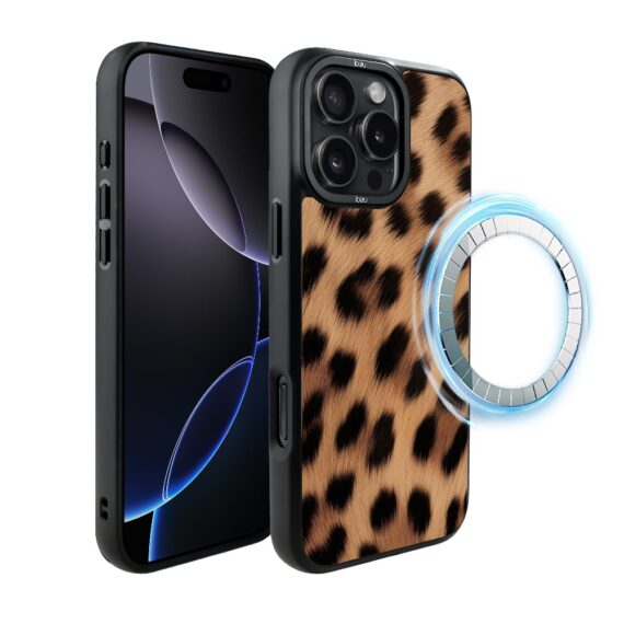 Etui do iPhone 16 Pro Max, IBIZU DropGuard Matt z MagSafe, Zew Natury, Panteraip 16 pro-6
