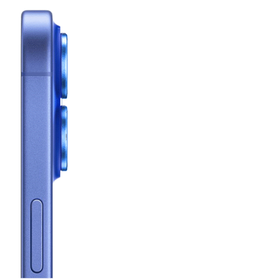 Metalowa osłona obiektywów szkło na aparat iPhone 16, granatowa (5)