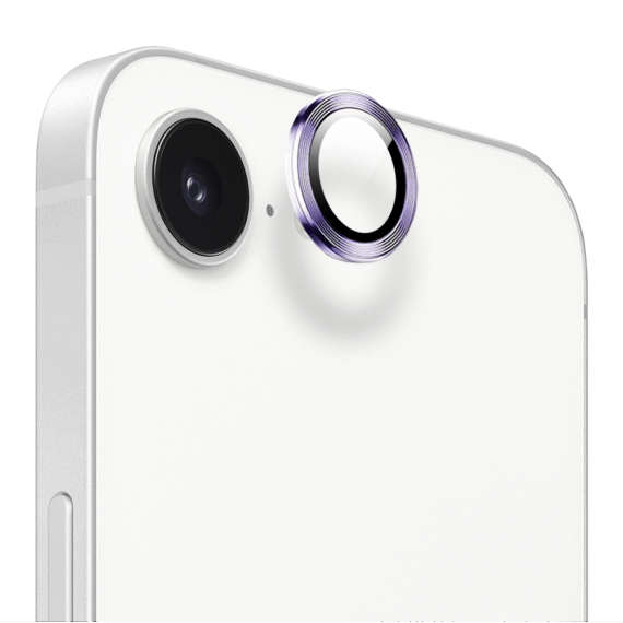 Metalowa osłona obiektywów szkło na aparat iPhone 16e, głęboka purpuraGłęboka purpura-1