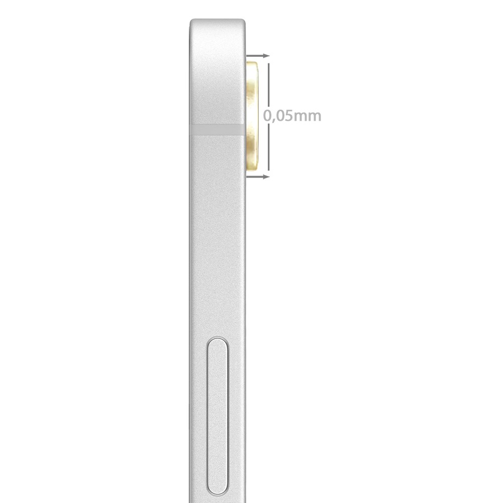 Metalowa osłona obiektywów szkło na aparat iPhone 16e, złotaZłote-4