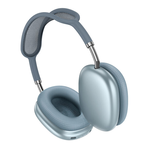 Słuchawki nauszne styl AirPods Max, niebieskie (4)
