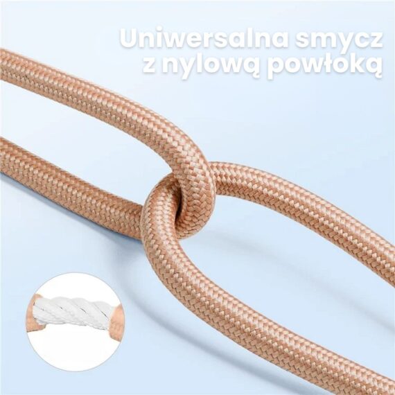 Smycz do telefonu, regulowana, bursztynowa (2)