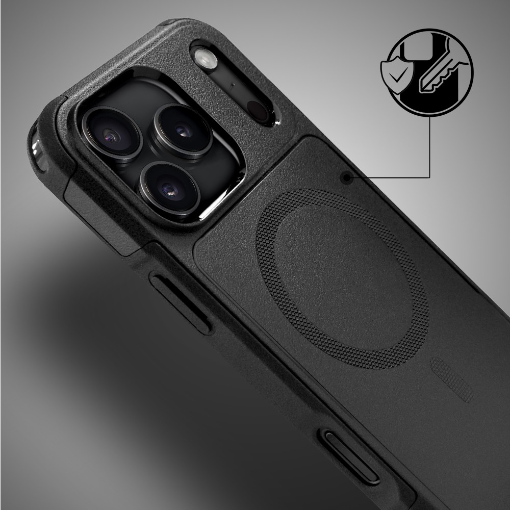 Etui do iPhone 17 Pro Max Smart Armor Pancerne z MagSafe, czarneObszar kompozycji 4
