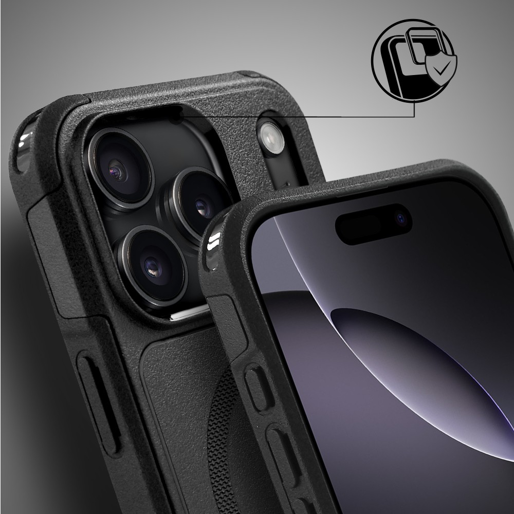 Etui do iPhone 17 Pro Max Smart Armor Pancerne z MagSafe, czarneObszar kompozycji 5