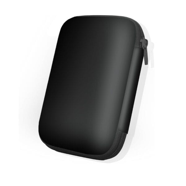 Etui na ładowarkę, słuchawki lub mały power bank, czarne