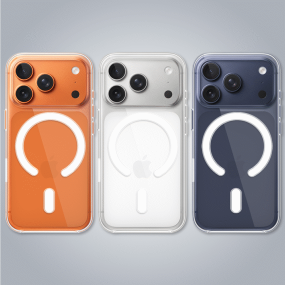 17 Pro i Pro Max-2Etui do iPhone 17 Pro Clear Case, twardy tył z MagSafe, przeźroczyste