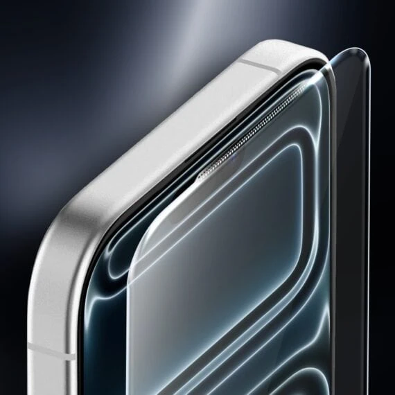 Crystal Diamond Glass do iPhone 17 Pro Max diamentowe, twarde szkło hartowane (9)