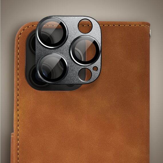 Etui do iPhone 14 Pro książkowe Velvet Touch, aksamitne, portfelowe z zamknięciem, brązowe (1) Etui do iPhone 14 Pro książkowe Velvet Touch, aksamitne, portfelowe z zamknięciem, brązowe (1)