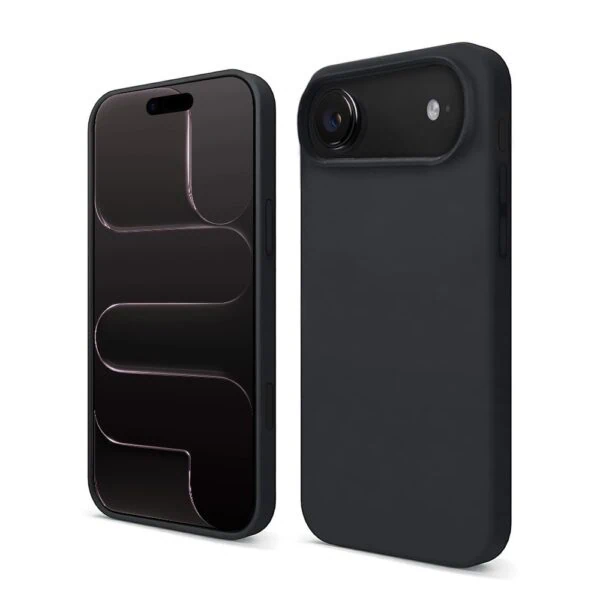 Etui do iPhone Air Soft Lux matowe z mikrofibrą, trójwarstwowa ochrona, czarne