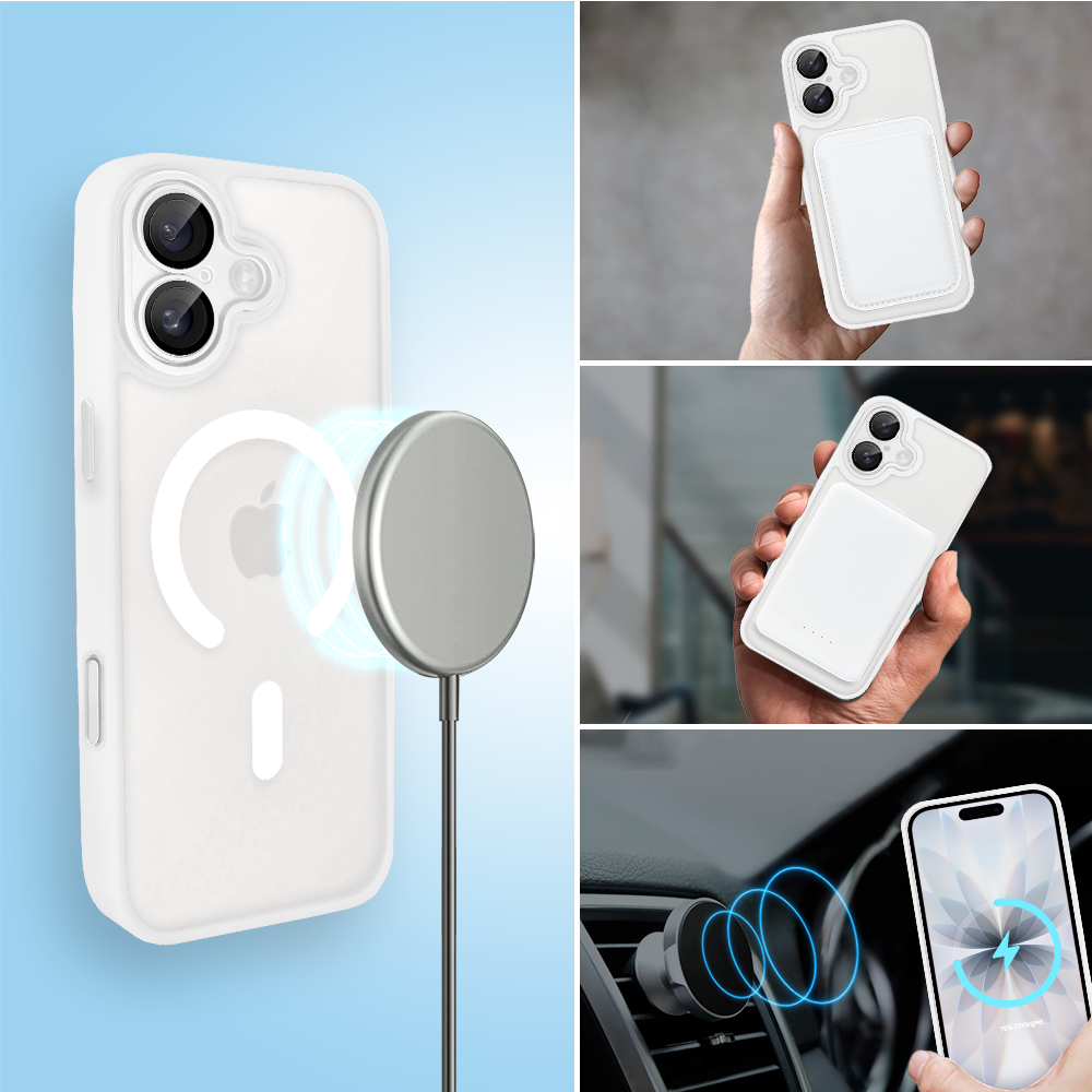 Etui do iPhone 17 Color Flush z MagSafe, z osłoną aparatu, białeObszar kompozycji 3