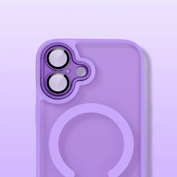 Etui do iPhone 17 Color Flush z Magsafe, z osłoną aparatu, fioletowe (2)