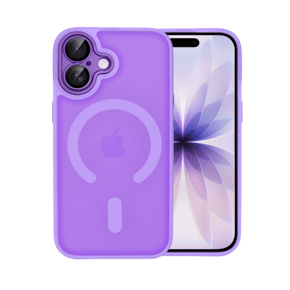 Etui do iPhone 17 Color Flush z Magsafe, z osłoną aparatu, fioletowe (4)