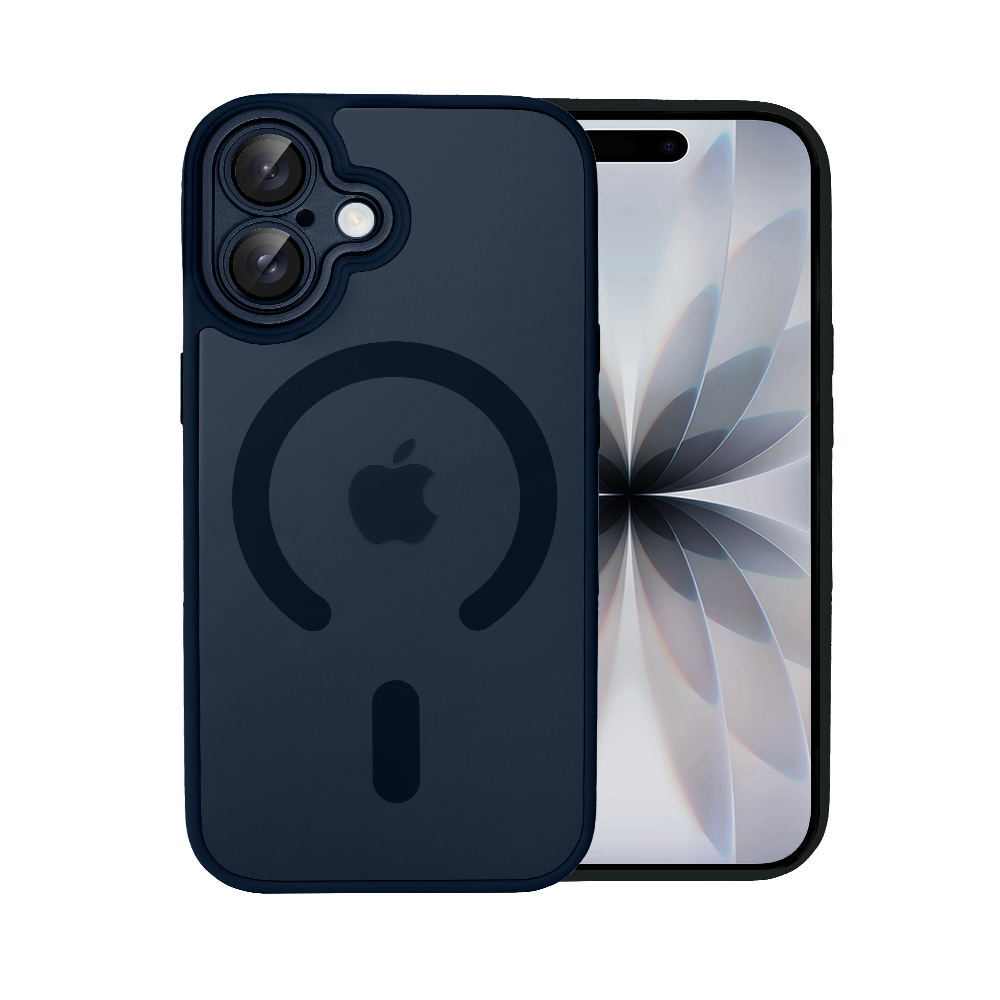 Etui do iPhone 17 Color Flush z Magsafe, z osłoną aparatu, granatowe