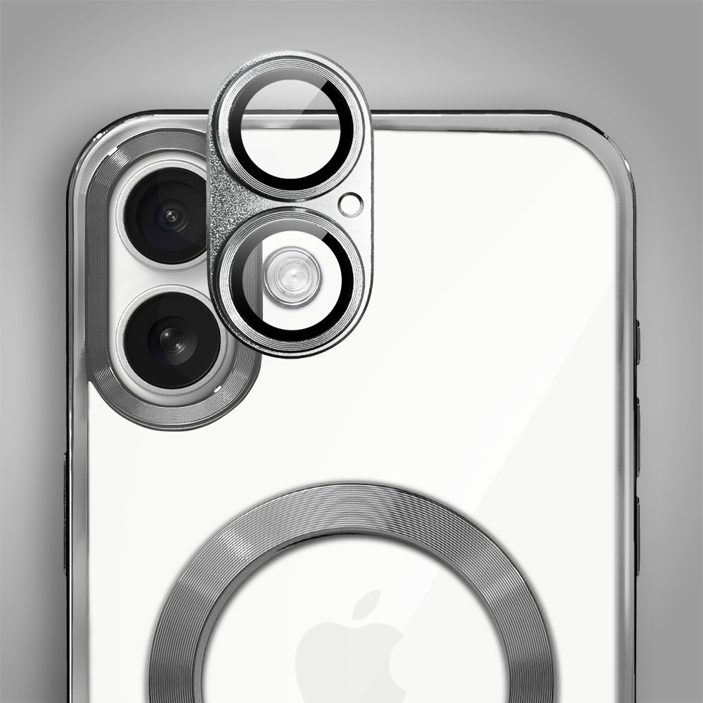 Etui do iPhone 17, MagSafe Luxury, przeźroczyste, tytanoweObszar kompozycji 7