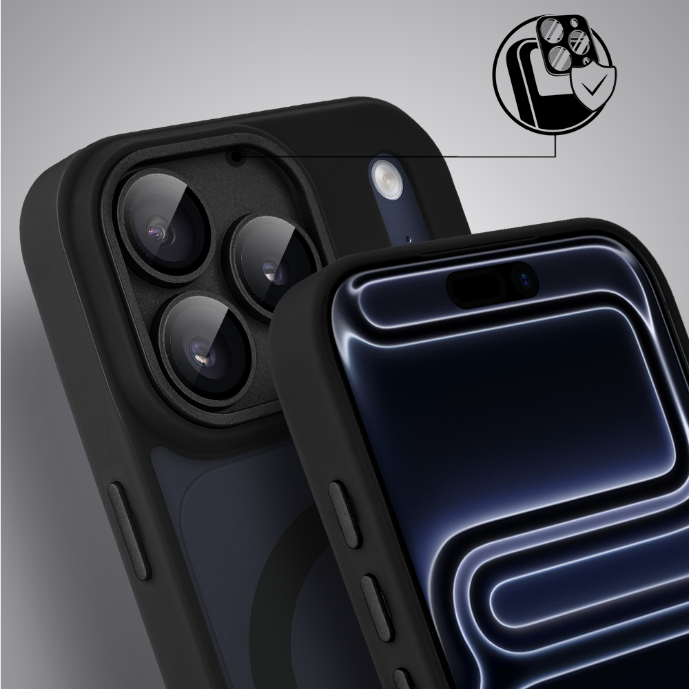 Etui do iPhone 17 Pro Color Flush z Magsafe, z osłoną aparatu, czarneObszar kompozycji 5