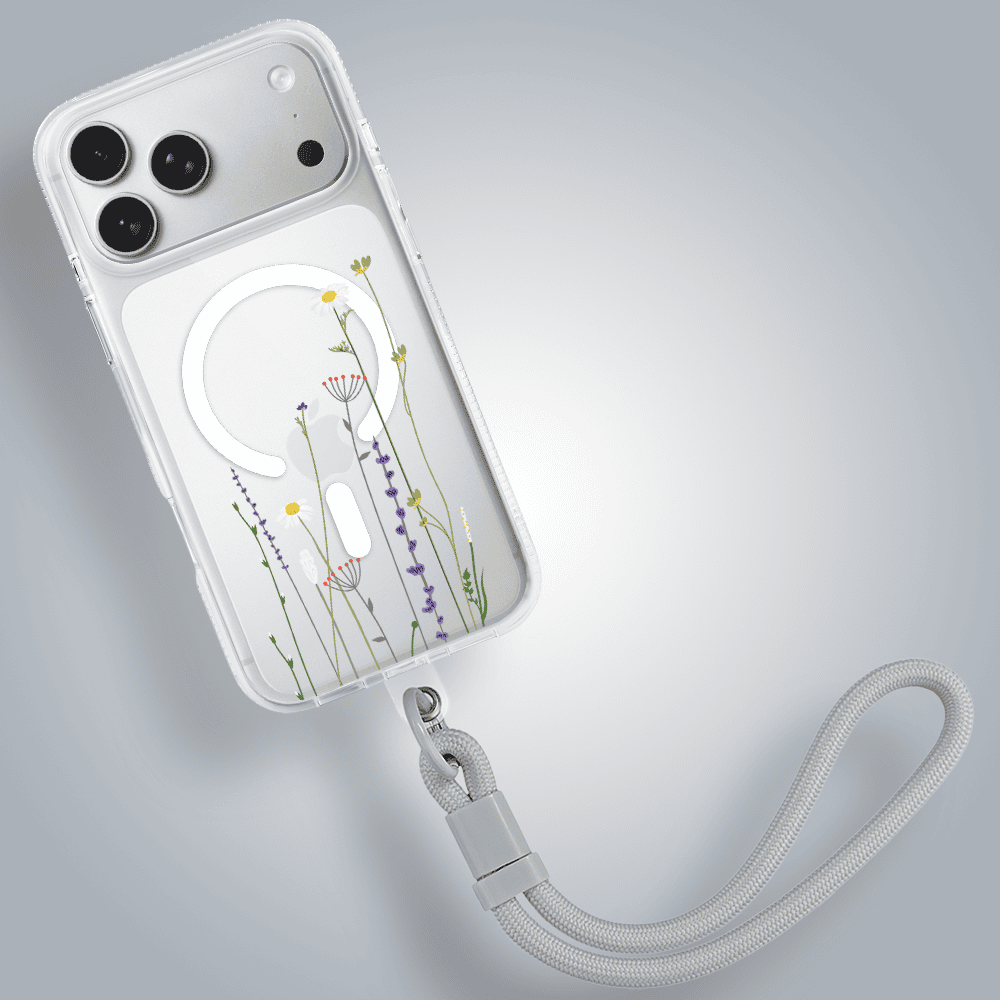 Etui-do-iPhone-17-Pro-MagSafe-wiosenne-kwiaty-przezroczyste-4