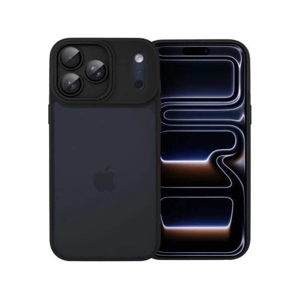 Etui do iPhone 17 Pro Max Color Flush, z osłoną aparatu, czarne