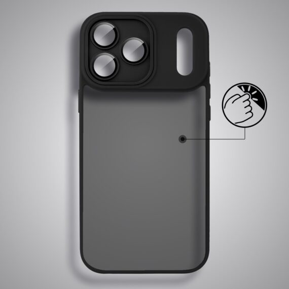 Etui do iPhone 17 Pro Max Color Flush, z osłoną aparatu, czarneObszar kompozycji 2