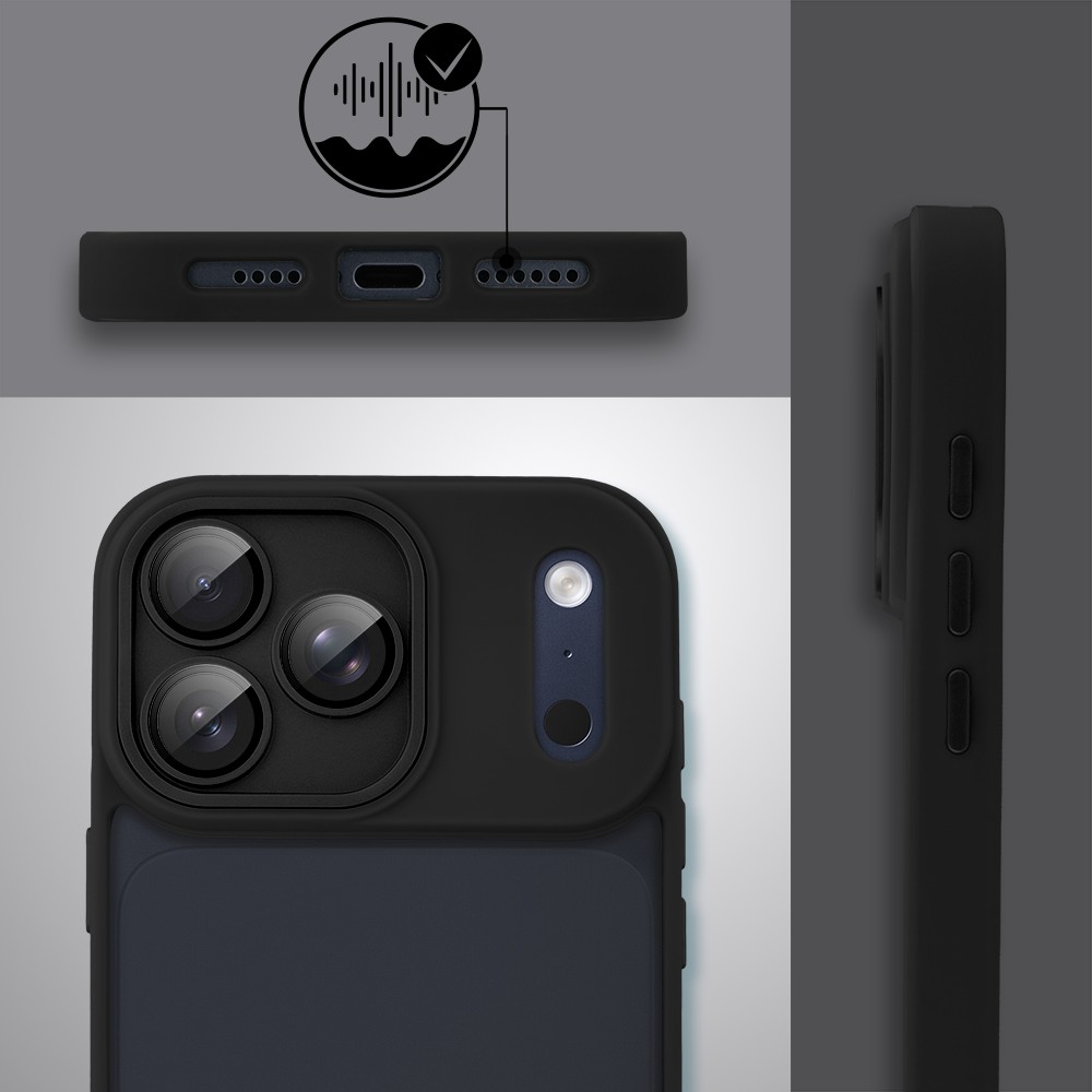 Etui do iPhone 17 Pro Max Color Flush, z osłoną aparatu, czarneObszar kompozycji 6