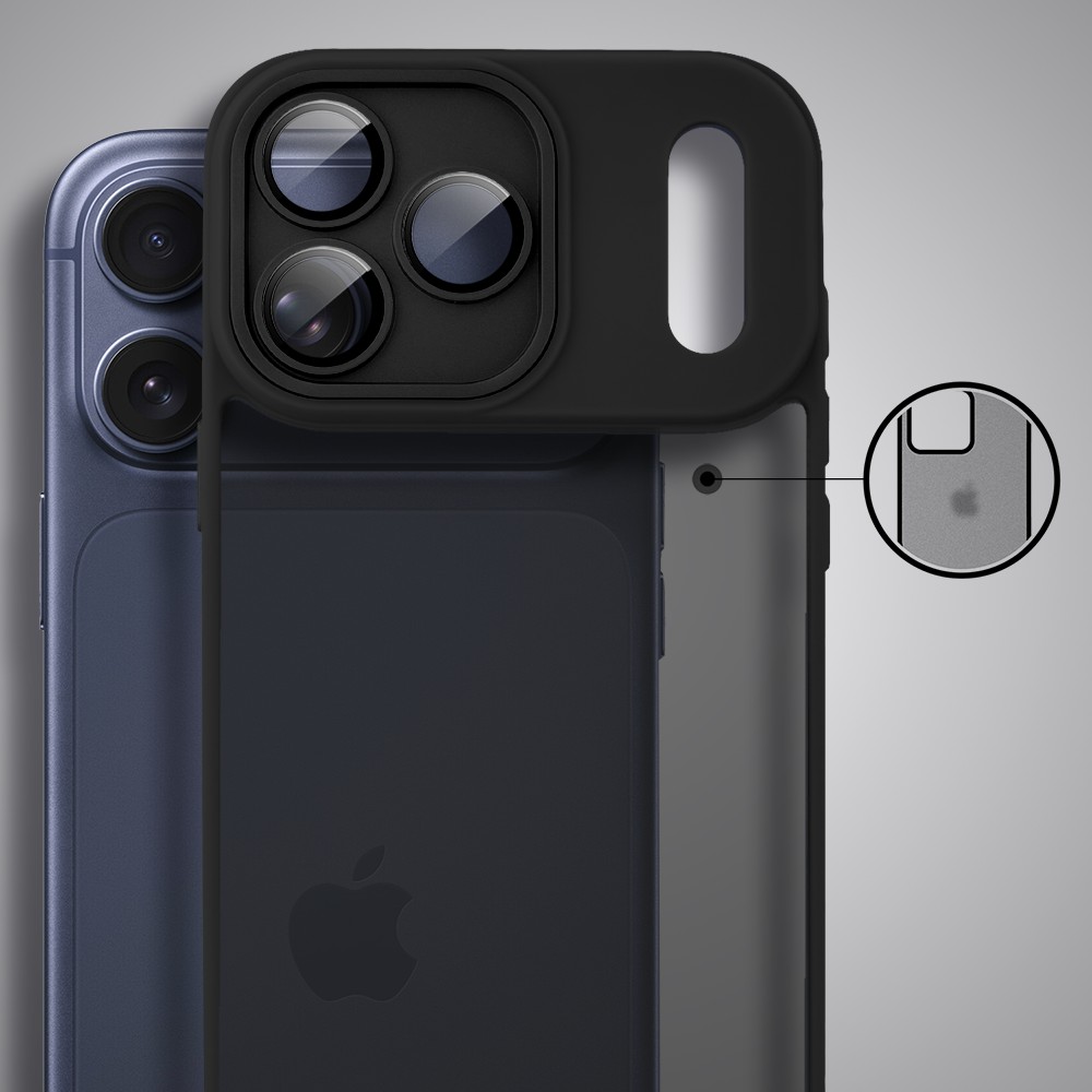 Etui do iPhone 17 Pro Max Color Flush, z osłoną aparatu, czarneObszar kompozycji 8