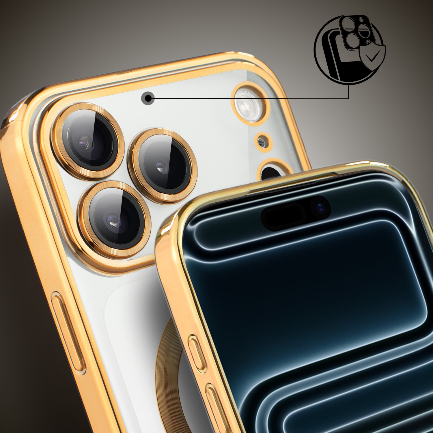 Etui-do-iPhone-17-Pro-Max-MagSafe-Luxury-Protect-przezroczyste-hybrydowa-ochrona-kamery-zlote-poprawione-Obszar-kompozycji-5