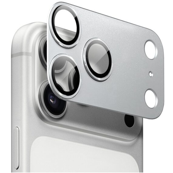Etui do iPhone 17 Pro Max MagSafe Luxury Protect przeźroczyste, z osłoną aparatu, Titanium Finish, niebieskiesrebrny 17 pro-1