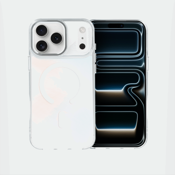 Etui do iPhone 17 Pro Max Miami Vibe z MagSafe, zmieniające kolor, białeArtboard 1