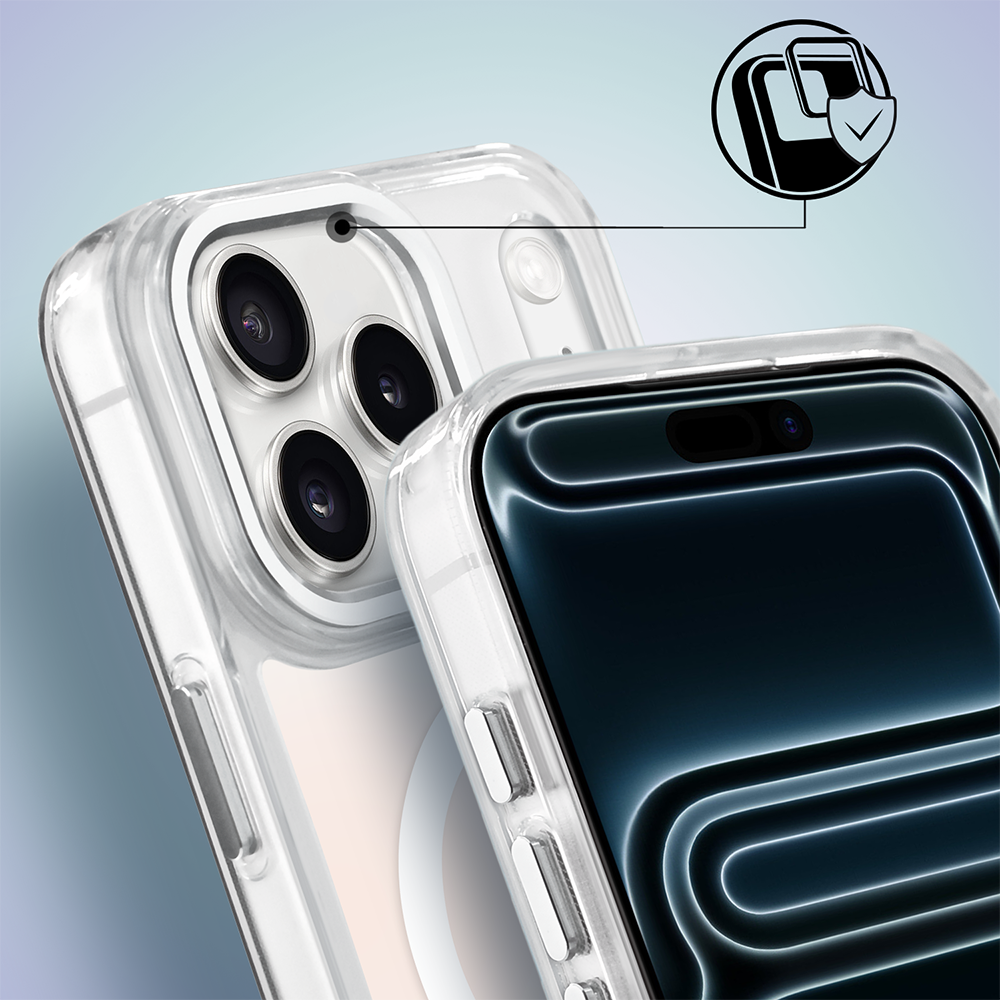 Etui do iPhone 17 Pro Max Miami Vibe z MagSafe, zmieniające kolor, białeObszar kompozycji 5