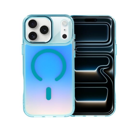 Etui do iPhone 17 Pro Max Miami Vibe z MagSafe, zmieniające kolor, niebieskieArtboard 1