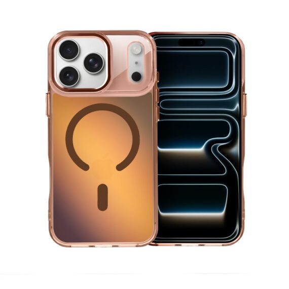 Etui do iPhone 17 Pro Max Miami Vibe z MagSafe, zmieniające kolor, tytan pustynny Artboard 1