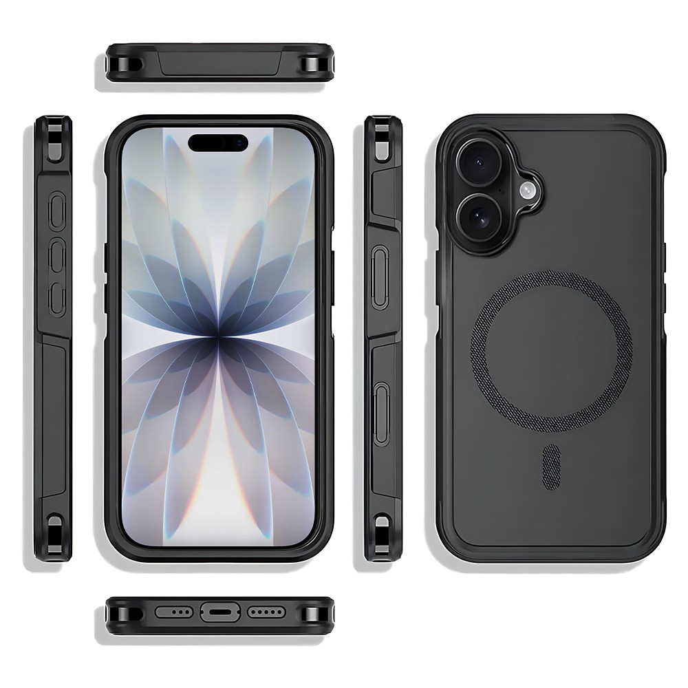 Etui do iPhone 17 Smart Armor Pancerne z MagSafe, czarne Obszar kompozycji 4