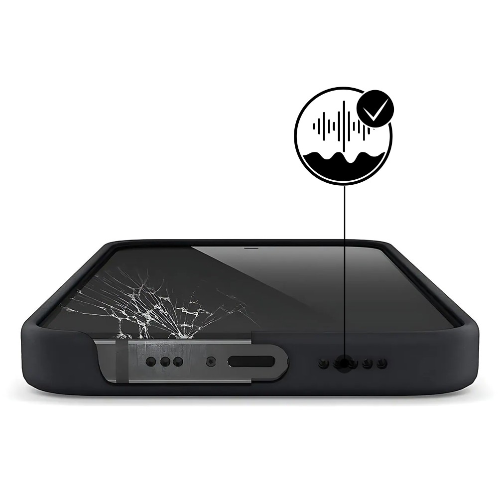 Etui do iPhone 17 Soft Lux matowe z mikrofibrą, trójwarstwowa ochrona, czarneGroup 5