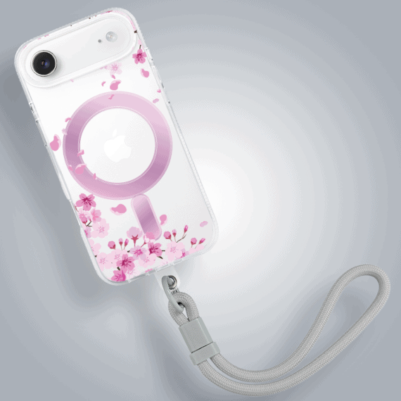 Etui-do-iPhone-Air-Flower-MagSafe-kwiat-wisni-przezroczyste-4-1