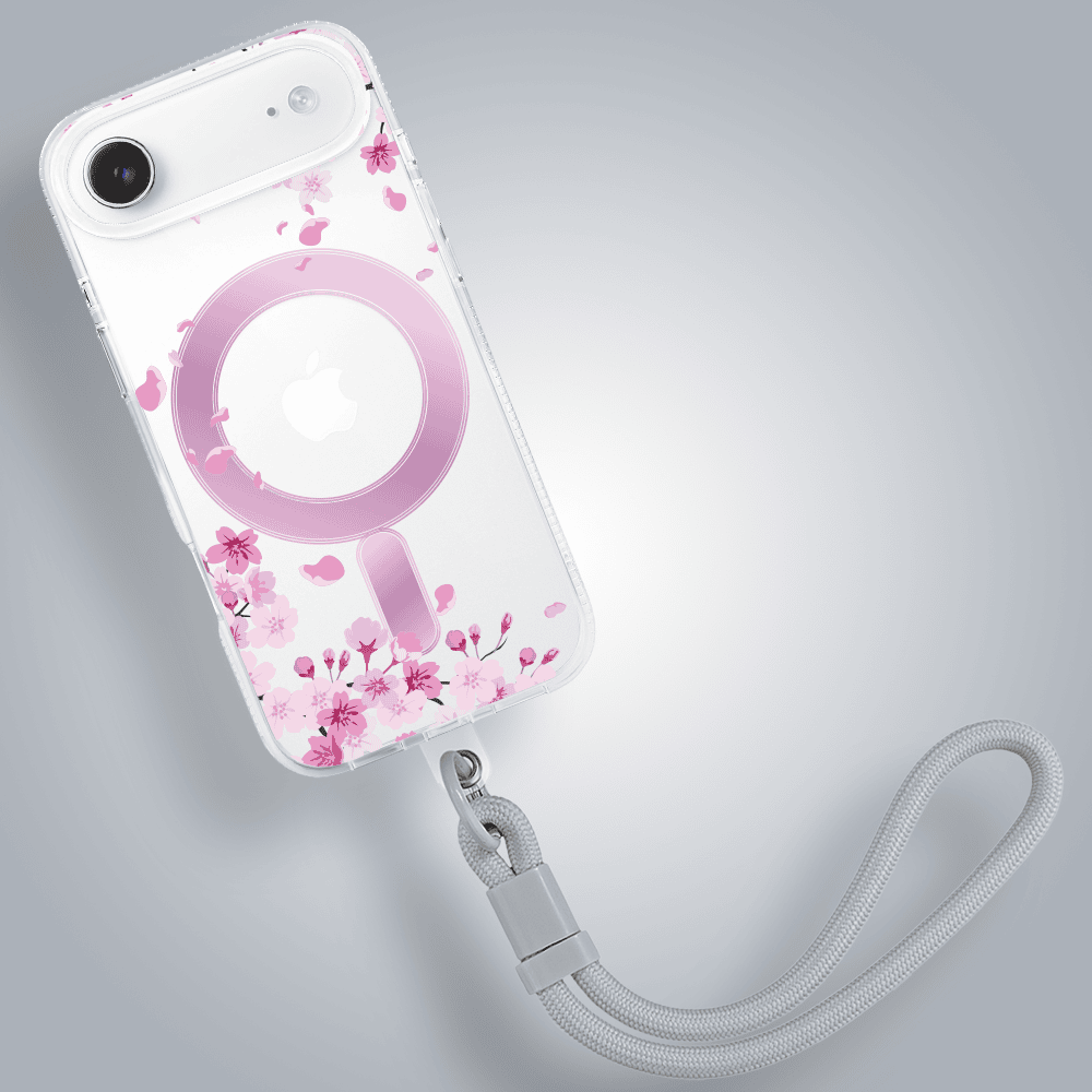 Etui-do-iPhone-Air-Flower-MagSafe-kwiat-wisni-przezroczyste-4-1