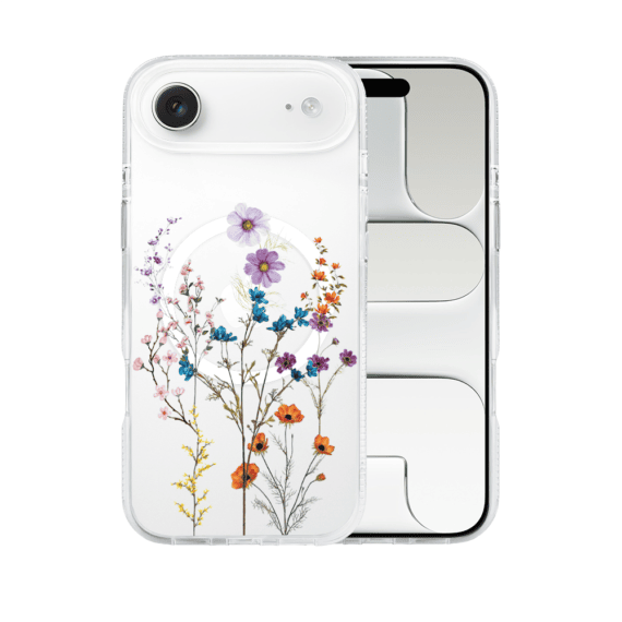 Etui-do-iPhone-Air-Flower-MagSafe-kwiaty-roznokolorowe-przezroczyste-5