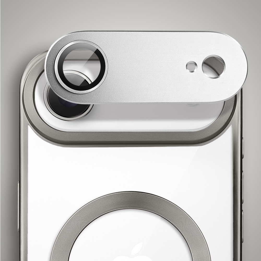 Etui do iPhone Air MagSafe Luxury Titanium Finish, przeźroczyste, naturalnie tytanowe (9)