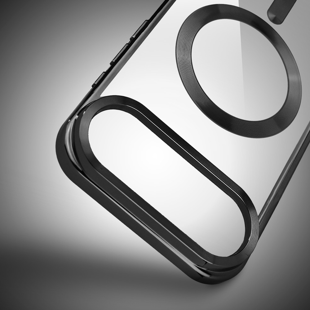 Etui do iPhone Air MagSafe Luxury, przeźroczyste, czarne poprawArtboard 2