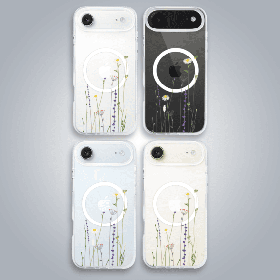 Etui-do-iPhone-Air-MagSafe-wiosenne-kwiaty-przezroczyste-3